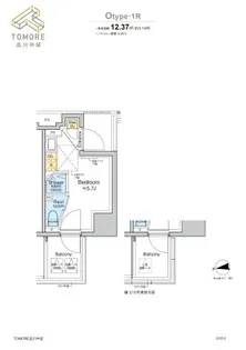 TOMORE品川中延【10階】の間取り