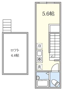 東京都大田区大森中2丁目【アパート】の間取り