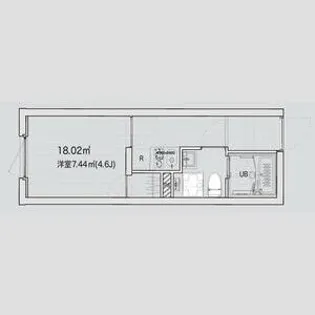 MAXIVBASIC笹塚【4階】の間取り