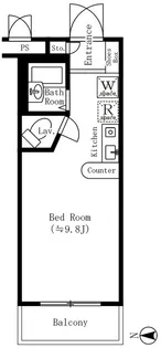 スピティ落合【2階】の間取り