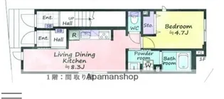 東京都杉並区和泉1丁目【アパート】の間取り