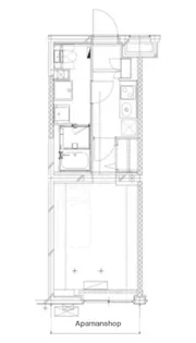 GENOVIA二子新地【1階】の間取り