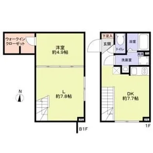 VISTA MAGOME【1階】の間取り