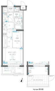 ZOOM蒲田EAST【1階】の間取り