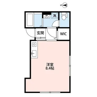 RIDER’S BASE IN 阿佐谷【2階】の間取り