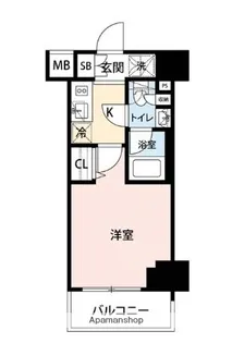 マイナビSTAY大井仙台坂テラス【3階】の間取り