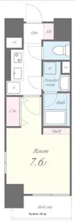 コンフォレスト中延【3階】の間取り