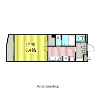 東京都渋谷区本町6丁目【マンション】の間取り