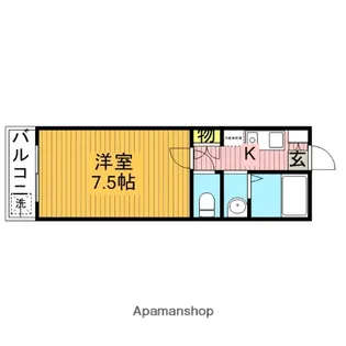 東京都杉並区永福3丁目【マンション】の間取り