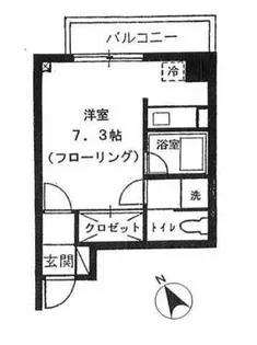 プラ・リヴィエール用賀【4階】の間取り