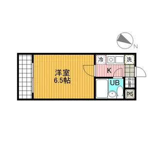 トレンタハウス桜新町【2階】の間取り