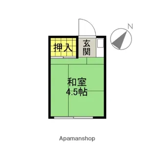 南大塚コーポ【2階】の間取り