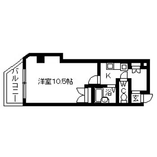 ステージファースト代々木【3階】の間取り