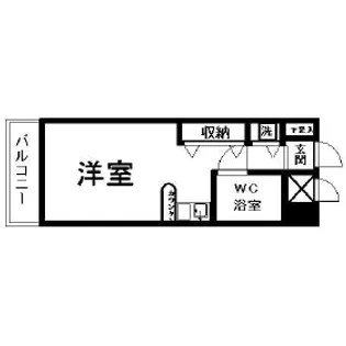 東京都世田谷区世田谷1丁目【マンション】の間取り