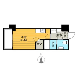 エスティメゾン大島【6階】の間取り
