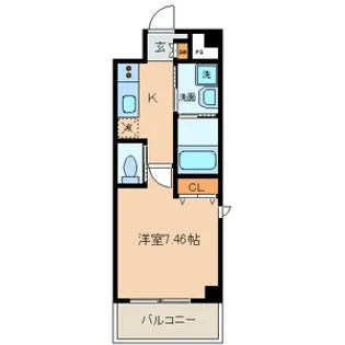 東京都葛飾区亀有2丁目【マンション】の間取り