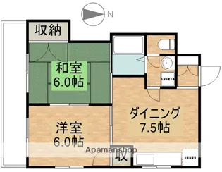 星野ビル【4階】の間取り