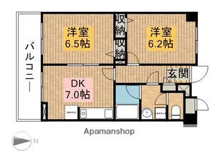 プリムヴェール西尾久メゾンA【1階】の間取り