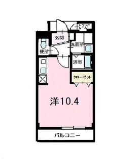 ラグナ ステュディオ【1階】の間取り