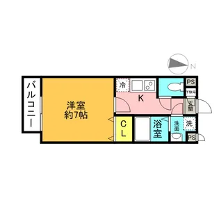 FOREST MAISON白鳥【2階】の間取り