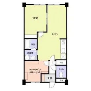 綾東ヴィレッジ壱番館【3階】の間取り