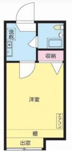 ジュエル梅島【2階】の間取り