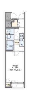 レオネクストフローラ【1階】の間取り