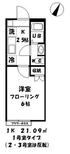グリーンリーフ レジデンス【2階】の間取り