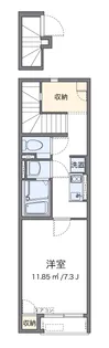 クレイノ綾瀬【2階】の間取り