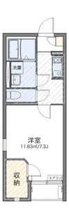 レオネクストクレストタウンD【1階】の間取り