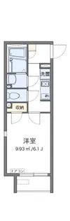 レオネクストリバーパーク【3階】の間取り