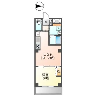 LOHAS ーロハスー【2階】の間取り