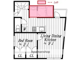 東京都葛飾区堀切8丁目【アパート】の間取り