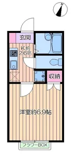 エコ・ライズⅠ【2階】の間取り