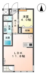 ヴェール・コリーヌ【2階】の間取り