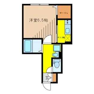 東京都足立区中川3丁目【アパート】の間取り
