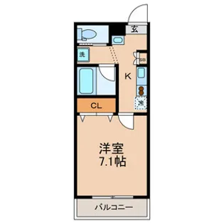 ハニーマンション【2階】の間取り