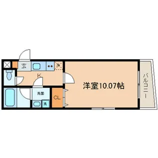 エスパシオ【3階】の間取り