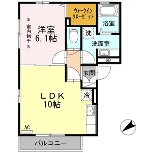 マム【2階】の間取り