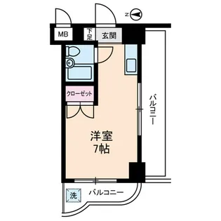 東京都葛飾区小菅4丁目【マンション】の間取り