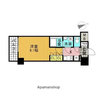 東京都葛飾区堀切3丁目【マンション】の間取り