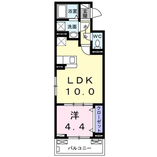 S・BRISA【3階】の間取り