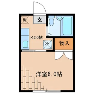 ハイアット梅田【2階】の間取り