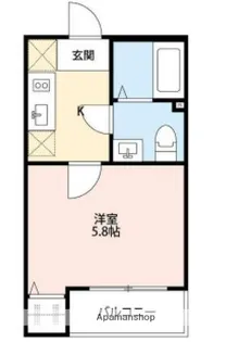 東京都足立区綾瀬5丁目【アパート】の間取り