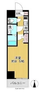 東京都葛飾区亀有3丁目【マンション】の間取り