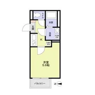 SQUARES NISHIARAI【2階】の間取り