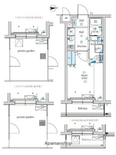 東京都葛飾区西亀有4丁目【マンション】の間取り