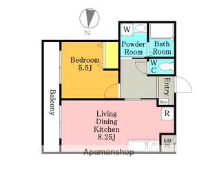 ル・パレ イグサ【3階】の間取り