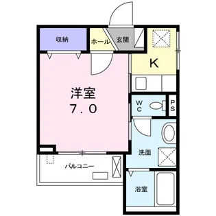 サン シェイド レジデンス【2階】の間取り