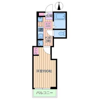 CHARLOTTE TEA【1階】の間取り